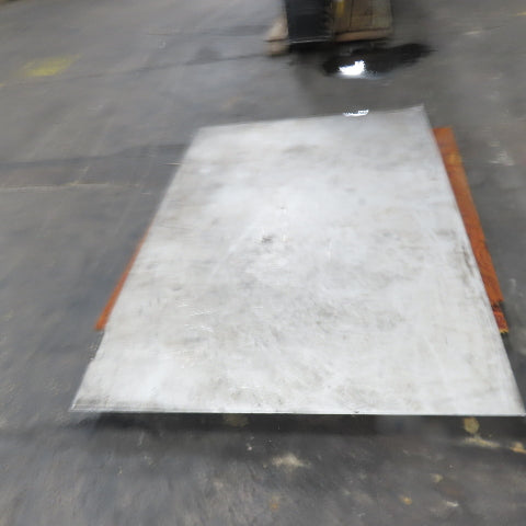 45" x 64" Stainless Steel Plate sheet 3/16" Thick