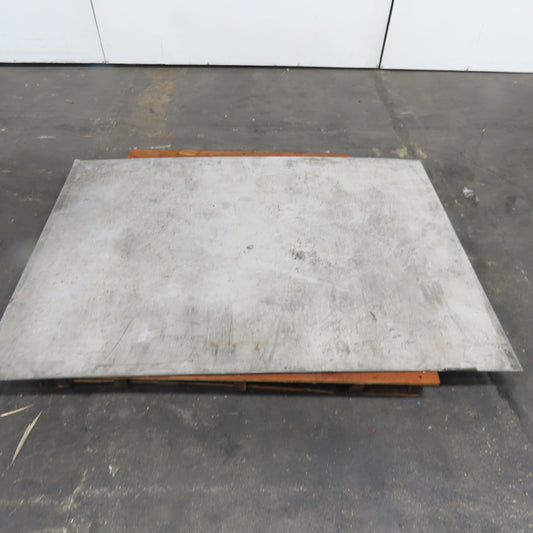 45" x 64" Stainless Steel Plate sheet 3/16" Thick