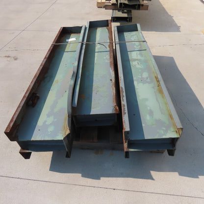 12' Tall Single Sided Cantilever Storage Rack 48" Deep 6' W In-between Arms