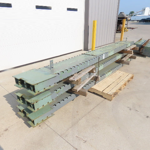 12' Tall Single Sided Cantilever Storage Rack 48" Deep 6' W In-between Arms
