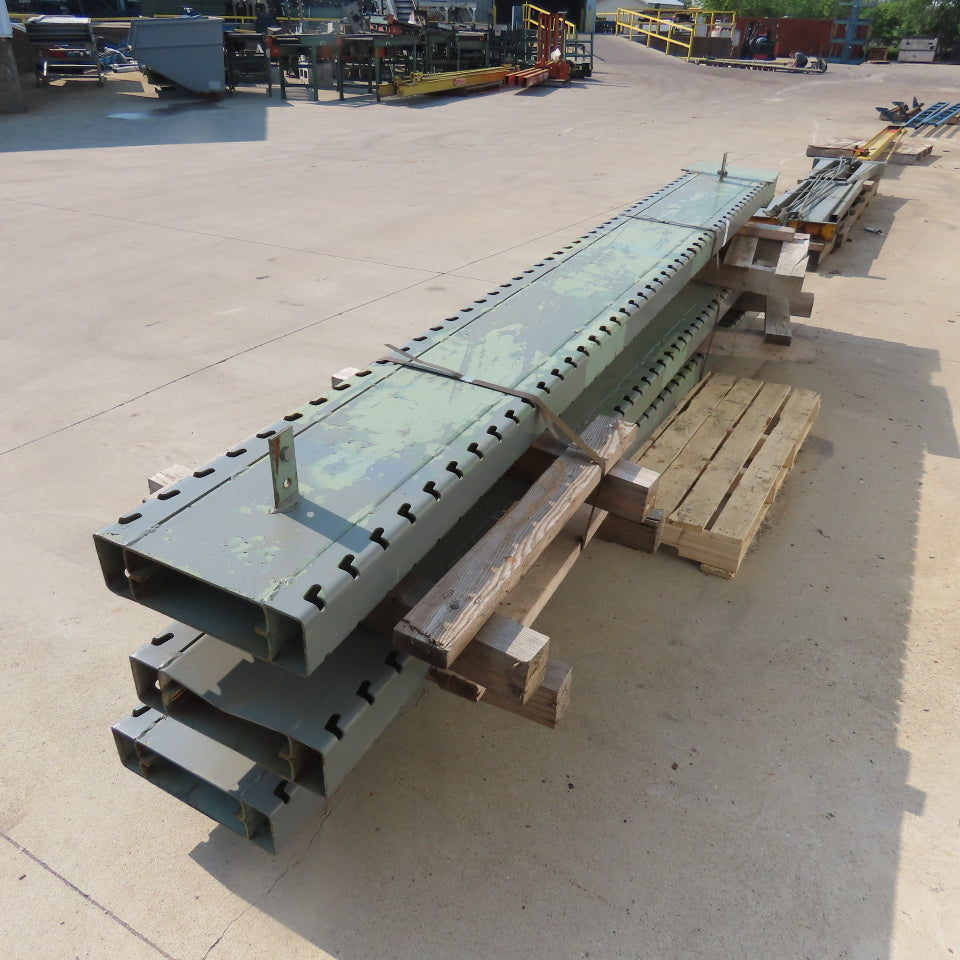 12' Tall Single Sided Cantilever Storage Rack 48" Deep 6' W In-between Arms
