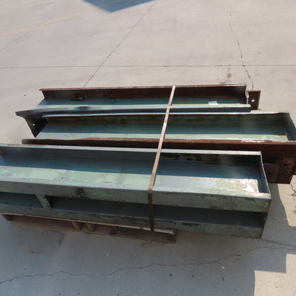 12' Tall Single Sided Cantilever Storage Rack 48" Deep 6' W In-between Arms