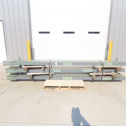 12' Tall Single Sided Cantilever Storage Rack 48" Deep 6' W In-between Arms