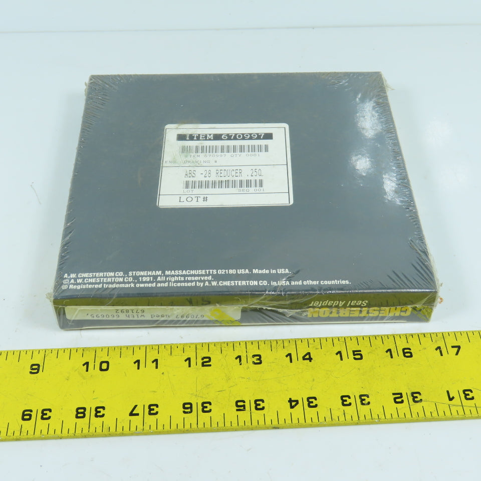 Chesterton 670997 ABS-28 Reducer .250 Seal Kit
