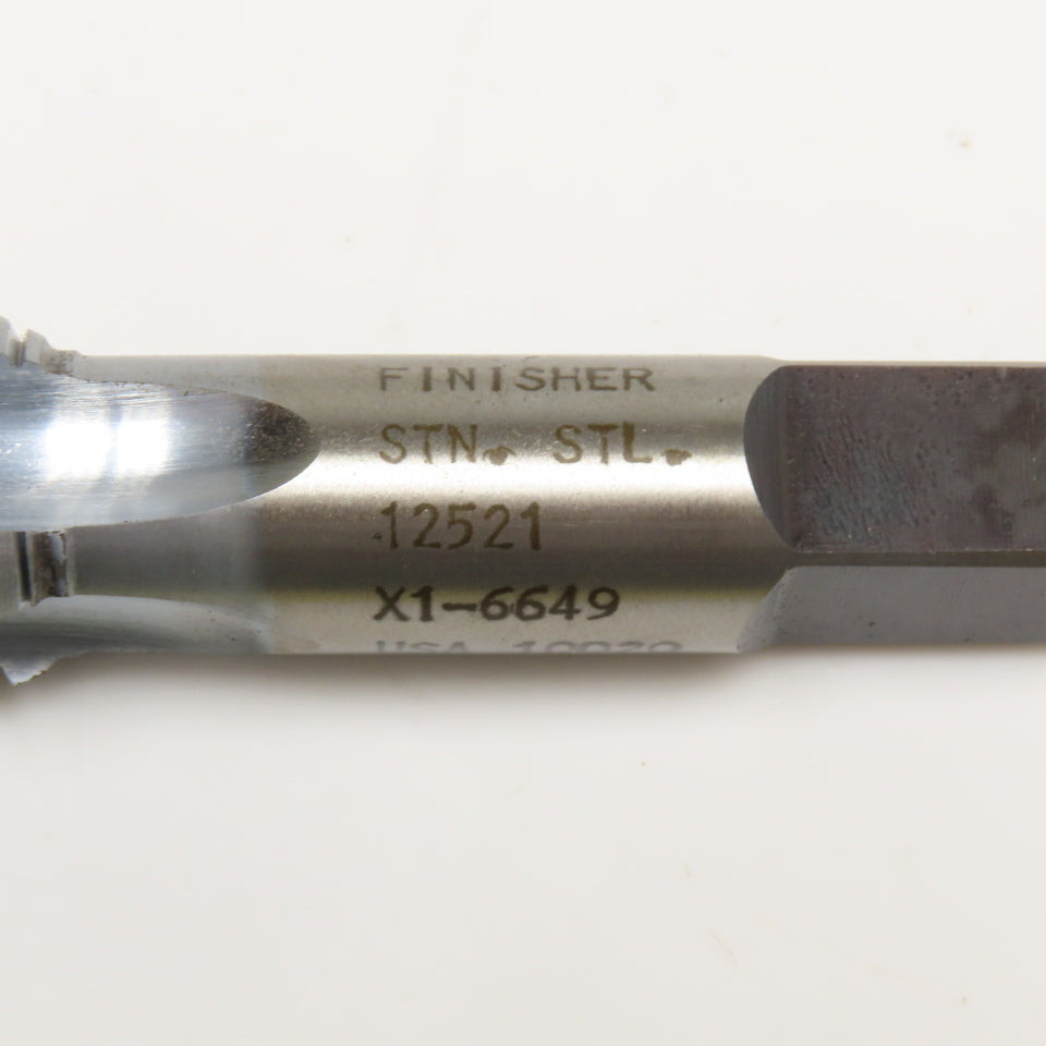 North American 3/4-10 NT HSG Finishing Plug Tap Bottom Flute TiAIN Coated