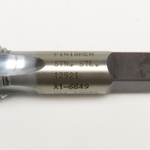 North American 3/4-10 NT HSG Finishing Plug Tap Bottom Flute TiAIN Coated