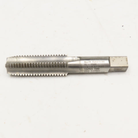 North American 7/8-9 NT HSG Taper Flute Clean Up Tap TiAIN Coated