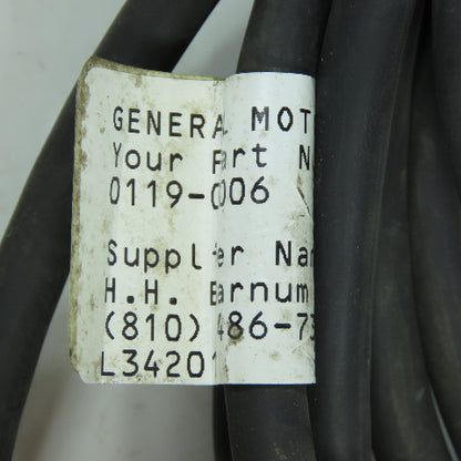 General Motors Powertrain 0119-0006 15' Long Cable Assembly Lumberg ASBLED4-5/4
