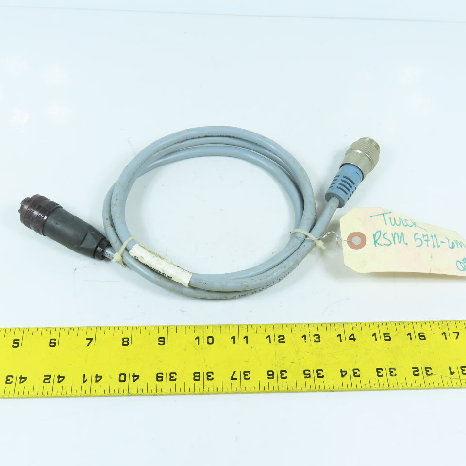 Turck RSM 5711-6M BusStop Extension Cordset Cable Assembly 5-Position