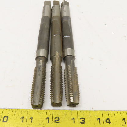 Union Butterfield 5/8"-11 NC GH3 Straight Flute Pulley Plug Tap 8" OAL Lot Of 3