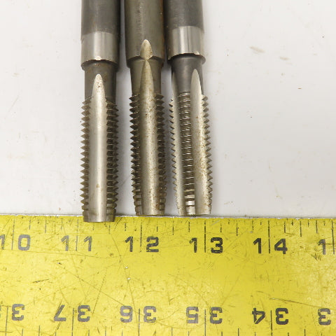 Union Butterfield 5/8"-11 NC GH3 Straight Flute Pulley Plug Tap 8" OAL Lot Of 3