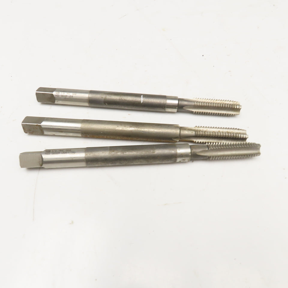 Union Butterfield 5/8"-11 NC GH3 Straight Flute Pulley Plug Tap 8" OAL Lot Of 3