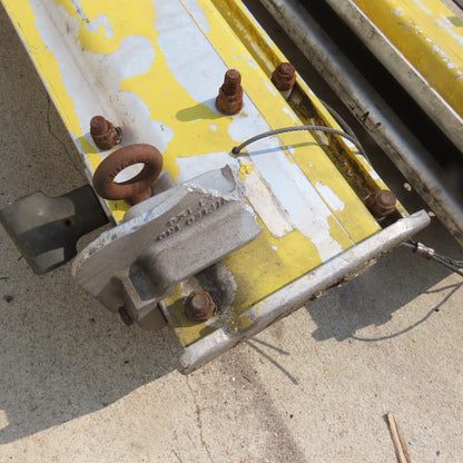 Unified Ind. 500LB Ceiling Hung Bridge Crane Monorail Rail 20' Run 16' Span