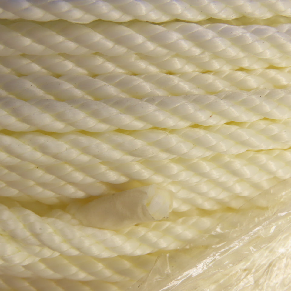 Orion 430080-WHT-00600-05320 1/4" x 600' TW White 100% Nylon Rope