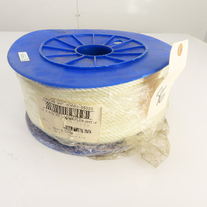Orion 430080-WHT-00600-05320 1/4" x 600' TW White 100% Nylon Rope