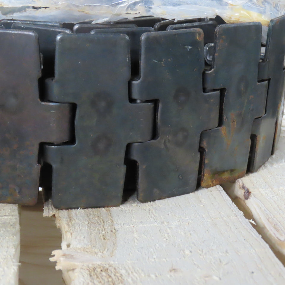 Uni Chains S881TAB-K325 Side Flexing Carbon Tabletop Conveyor Chain 3.25" x 10'