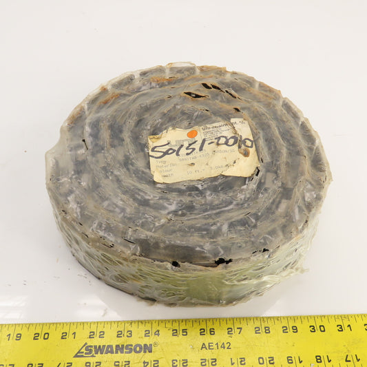 Uni Chains S881TAB-K325 Side Flexing Carbon Tabletop Conveyor Chain 3.25" x 10'