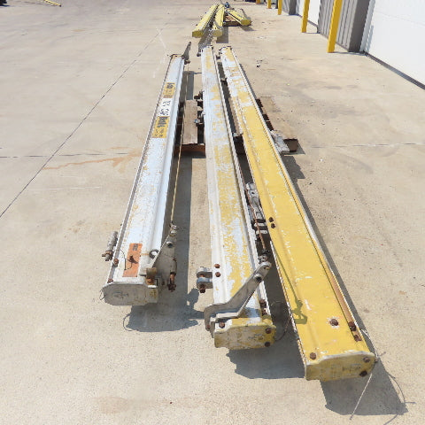 Bohl 1000LB 1/2 Ton Ceiling Hung Bridge Crane Monorail Rail 210" Run 16' Span