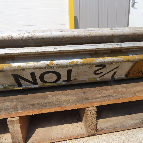 Bohl 1000LB 1/2 Ton Ceiling Hung Bridge Crane Monorail Rail 210" Run 16' Span