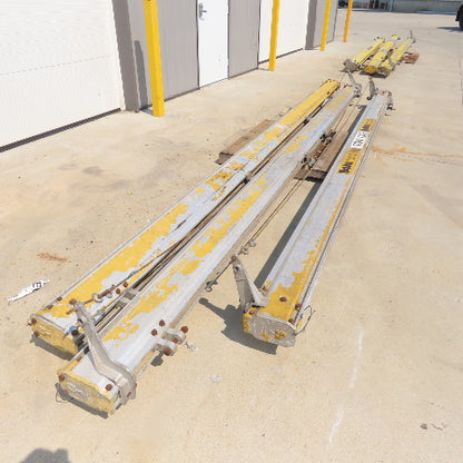 Bohl 1000LB 1/2 Ton Ceiling Hung Bridge Crane Monorail Rail 210" Run 16' Span
