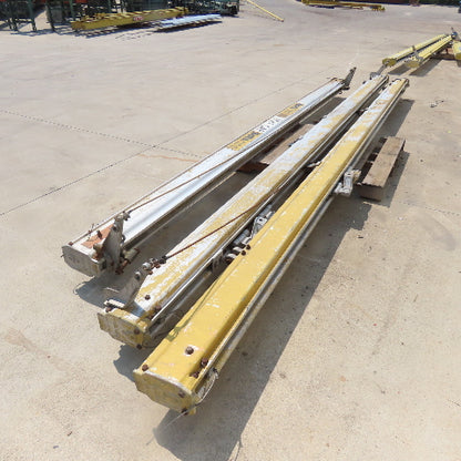 Bohl 1000LB 1/2 Ton Ceiling Hung Bridge Crane Monorail Rail 210" Run 16' Span