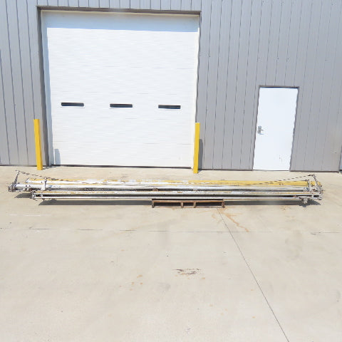 Bohl 1000LB 1/2 Ton Ceiling Hung Bridge Crane Monorail Rail 210" Run 16' Span