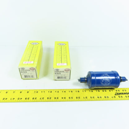 Alco EK165S Extra Klean Liquid Line Filter Drier 5/8" ODF Ports Lot Of 2