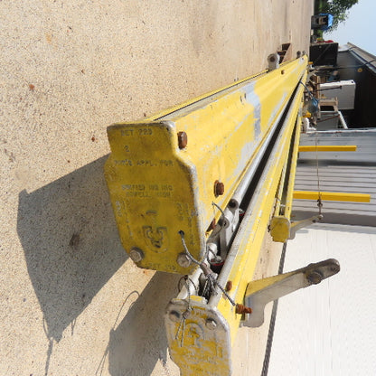 Unified 1000LB 1/2 Ton Ceiling Hung Bridge Crane Monorail Rail 20' Run 110" Span