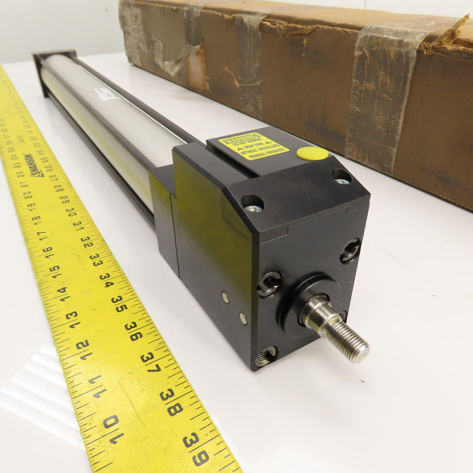 Numatics SNAL-18A10-CYN0 Double Acting Air Cylinder 18" Stroke 2" Bore 	5/8" Rod