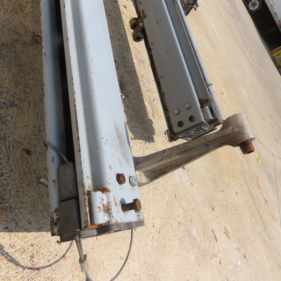 Zimmerman 1000LB 1/2 Ton Ceiling Hung Bridge Crane Monorail Rail 20' Run 15'Span