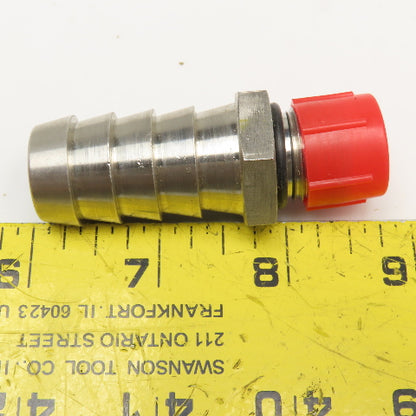 Continental Disc 352696 3/4" ID Hose Barb x 3/4" O-Ring Male Stainless Steel