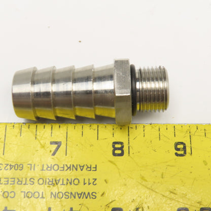 Continental Disc 352696 3/4" ID Hose Barb x 3/4" O-Ring Male Stainless Steel