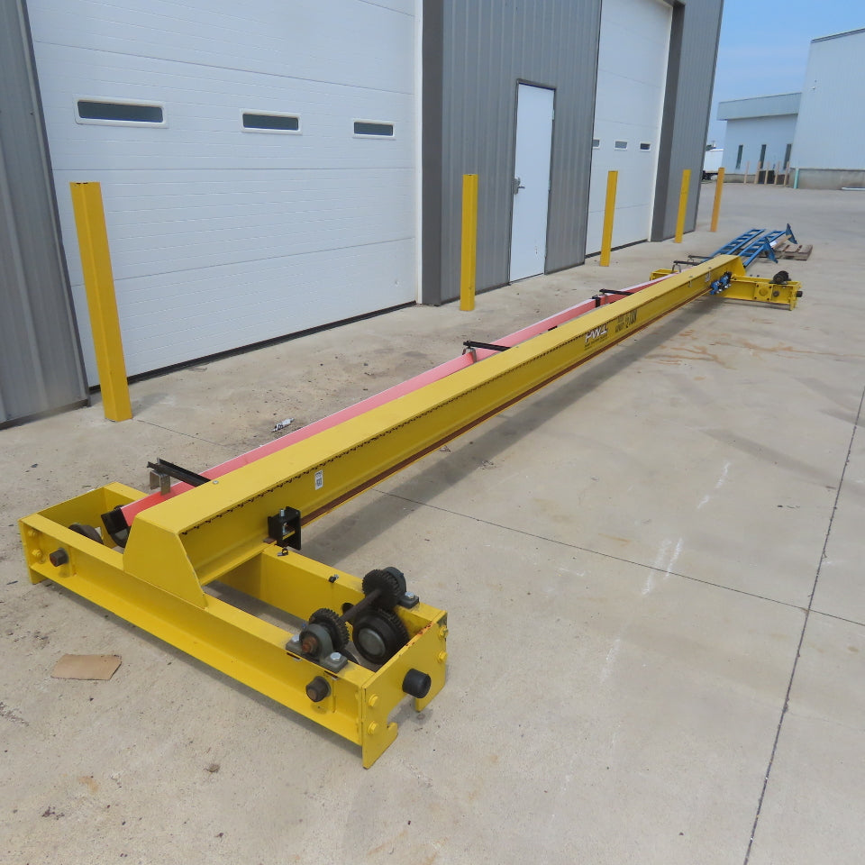 PWI 1/2 Ton 1000LB Overhead Bridge Crane 245" Travel 277-5/8" OAL