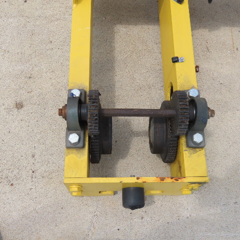 PWI 1/2 Ton 1000LB Overhead Bridge Crane 245" Travel 277-5/8" OAL
