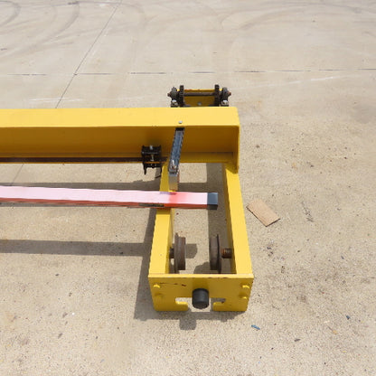 PWI 1/2 Ton 1000LB Overhead Bridge Crane 245" Travel 277-5/8" OAL