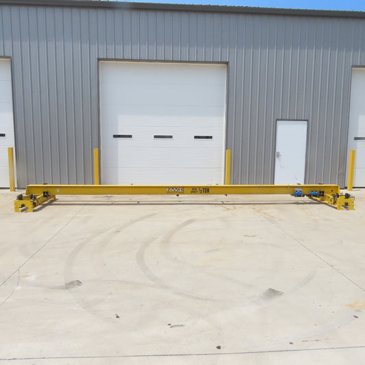 PWI 1/2 Ton 1000LB Overhead Bridge Crane 245" Travel 277-5/8" OAL