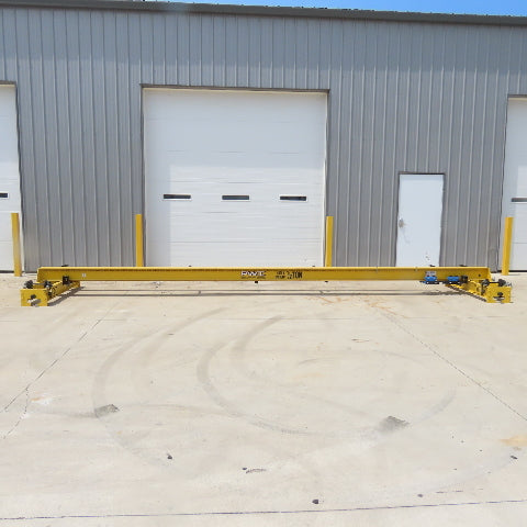 PWI 1/2 Ton 1000LB Overhead Bridge Crane 245" Travel 277-5/8" OAL