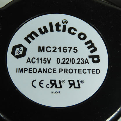Multicomp MC21675 Cabinet Cooling Axial Fan115VAC 0.22/0.23A 172mm NEW