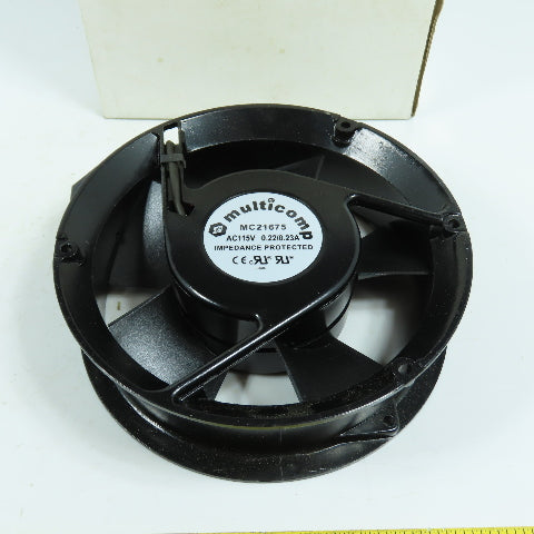 Multicomp MC21675 Cabinet Cooling Axial Fan115VAC 0.22/0.23A 172mm NEW