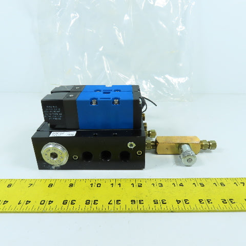 Automatic Valve B7142-040 Directional Control Valve 120V W/ F400B Flow Valve NEW