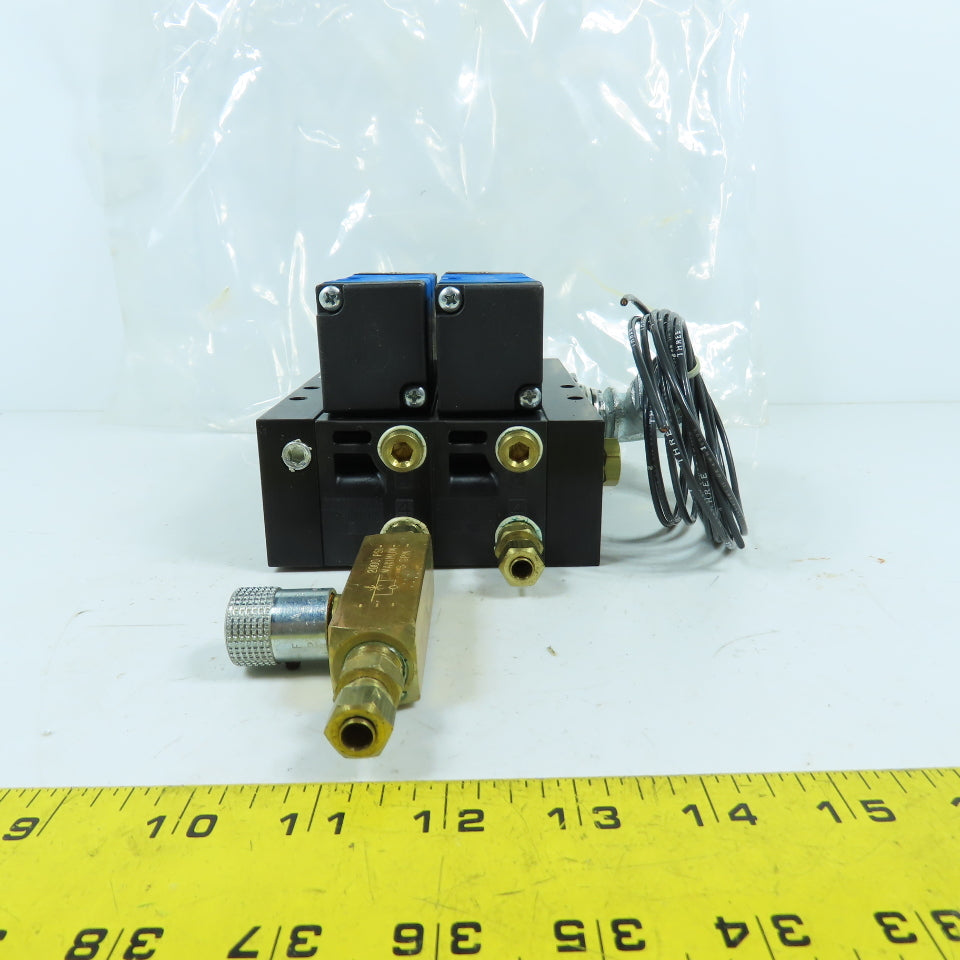 Automatic Valve B7142-040 Directional Control Valve 120V W/ F400B Flow Valve NEW