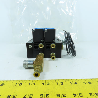 Automatic Valve B7142-040 Directional Control Valve 120V W/ F400B Flow Valve NEW