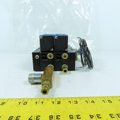 Automatic Valve B7142-040 Directional Control Valve 120V W/ F400B Flow Valve NEW