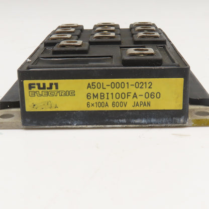 Fuji A50L-0001-0212 6x100A 600V IGBT Module Transistor