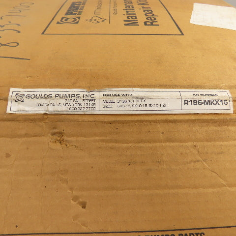 Gould R196-MKX15 Maintenance Repair Kit For 3196XLT-X  6x8-15, 8x10-15, 8x10-15G