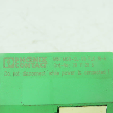 Phoenix Contact MINI MCR-SL-V8-FLK 16-A System Adapter