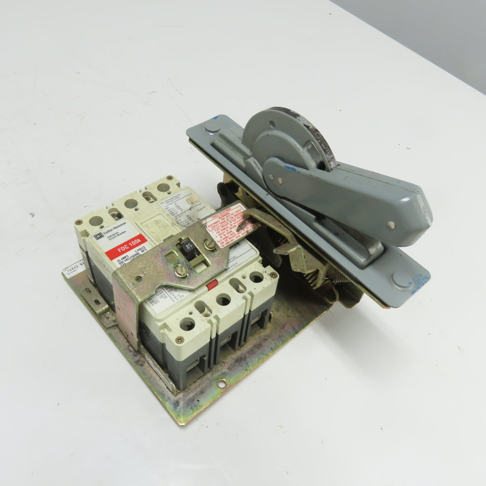 Allen Bradley 1494D-N4 Cutler Hammer FDC3020L Circuit Breaker Switch 20A 600VAC