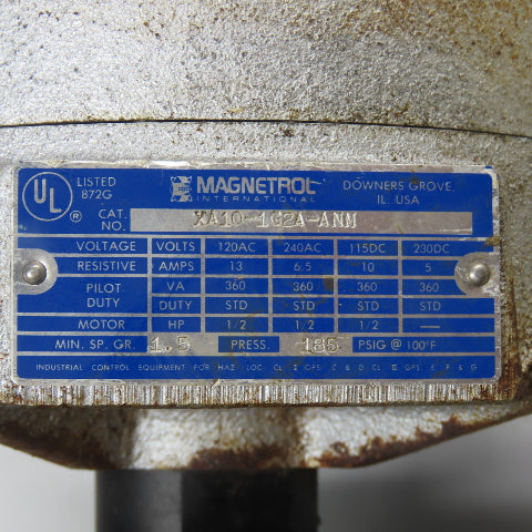 Magnetrol XA10-1G2A-ANM Liquid Displacer Level Switch 120-240VAC 115-230VDC