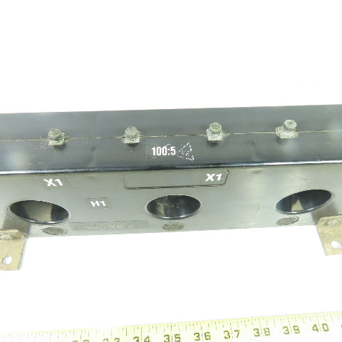 Westinghouse 9917D43H01 100:5 Ratio Current Transformer 10KV 600V 50-400Hz