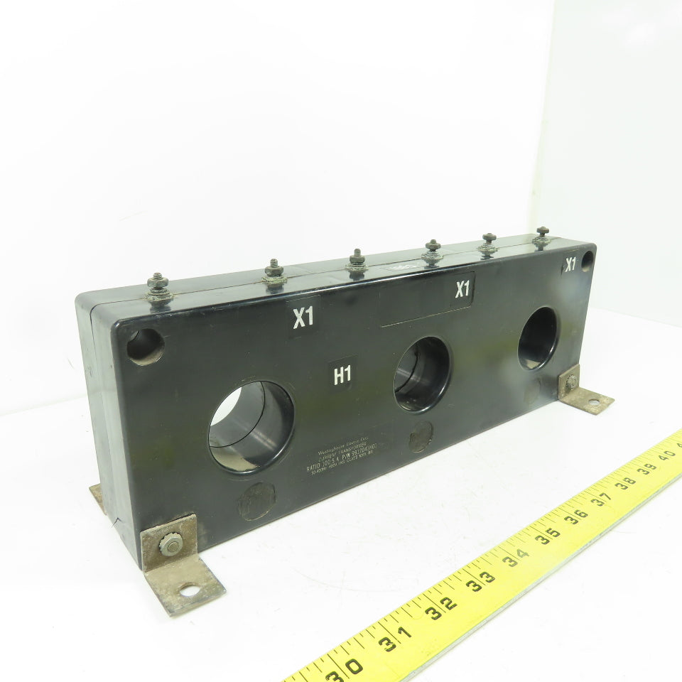 Westinghouse 9917D43H01 100:5 Ratio Current Transformer 10KV 600V 50-400Hz